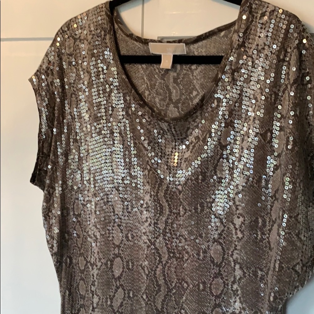 Michael Kors Sequin Python Print Dress - image 2